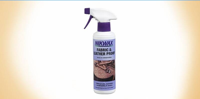 Nikwax auduma un ādas aerosols