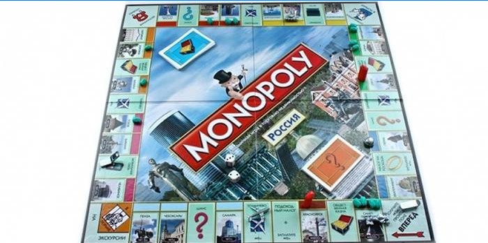 Spēļu laukums Krievijas Monopols