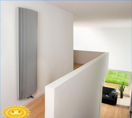 Apkures radiatori: neparastas dizaina iespējas