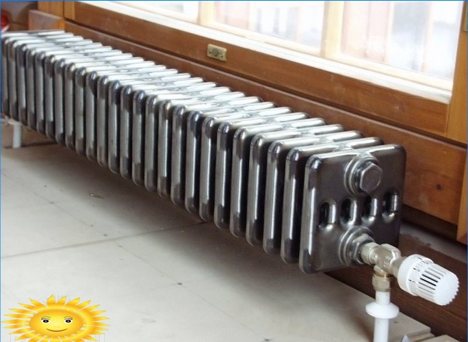 Apkures radiatori: neparastas dizaina iespējas