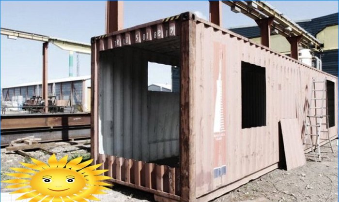 Māja no pārvadāšanas konteineriem: konstrukcijas īpatnības, izmaksu aprēķins