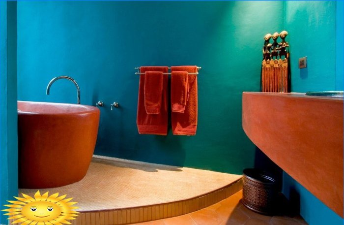 Kā izvēlēties krāsas un lakas: vannas istabas krāsa