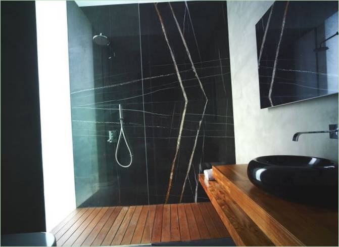 Mūsdienīgs vannas istabas interjera dizains
