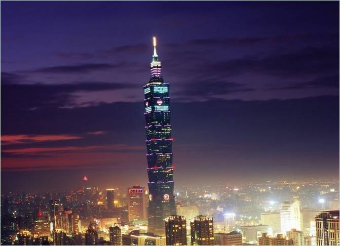 Taibejas 101 debesskrāpis Taivānā